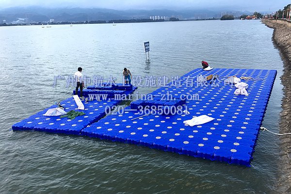 水上浮筒 水上浮動(dòng)平臺 水上工程 廣州中航水上設(shè)施建造有限公司