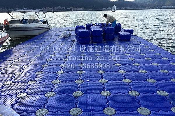 水上浮筒 水上浮動(dòng)平臺 水上工程 廣州中航水上設(shè)施建造有限公司